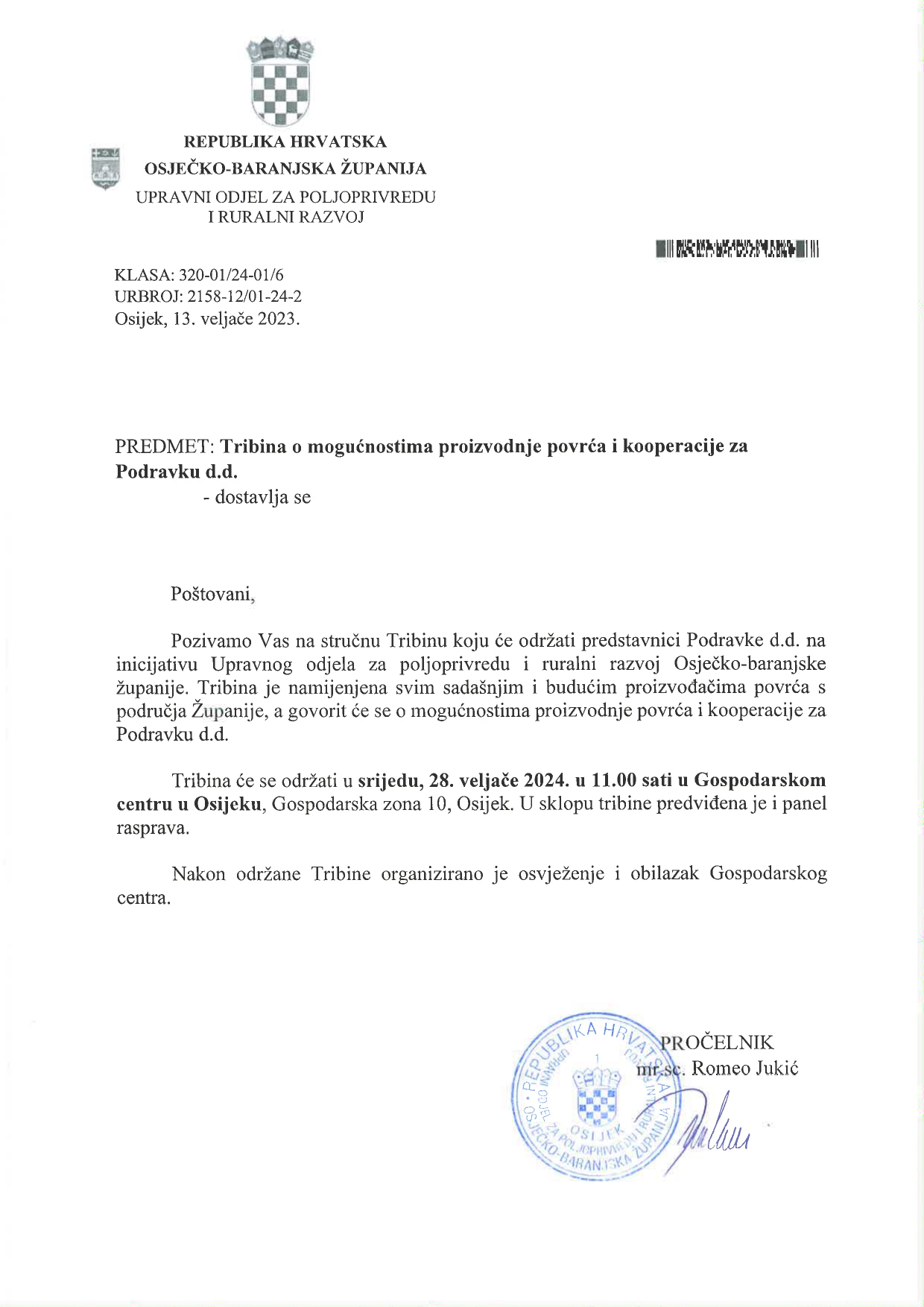 Poziv na Tribinu page 0001