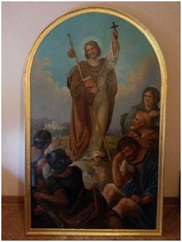 Obnovljena slika sv. Jakova apostola starijeg